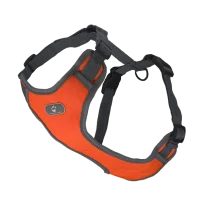 Шлея анатомічна світловідбивна AnimAll HL-8005-1 для собак, колір помаранчевий, XL 46-92 см